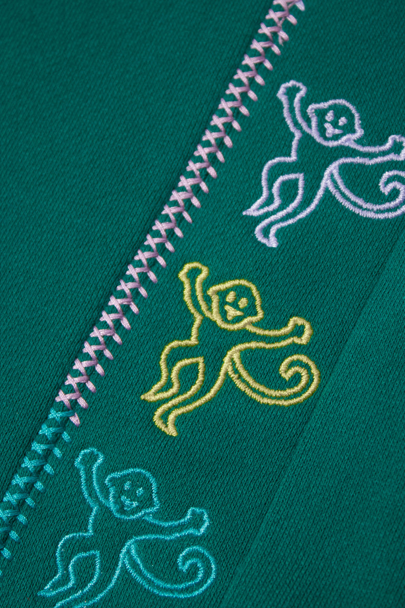 Monkey Embroidered Turner Pant