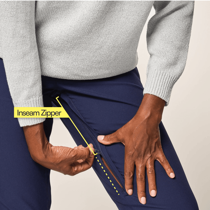 CareZips® Women's Adaptive Pants