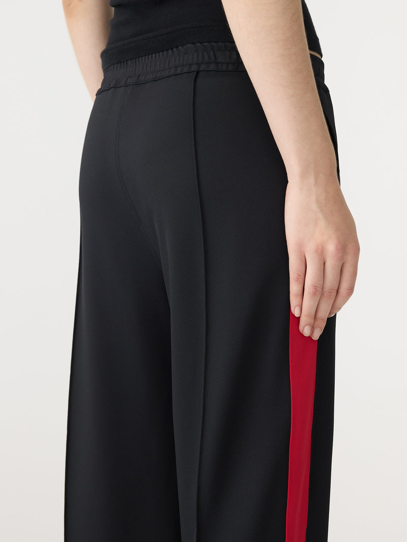 Twill Stripe Detail Pant
