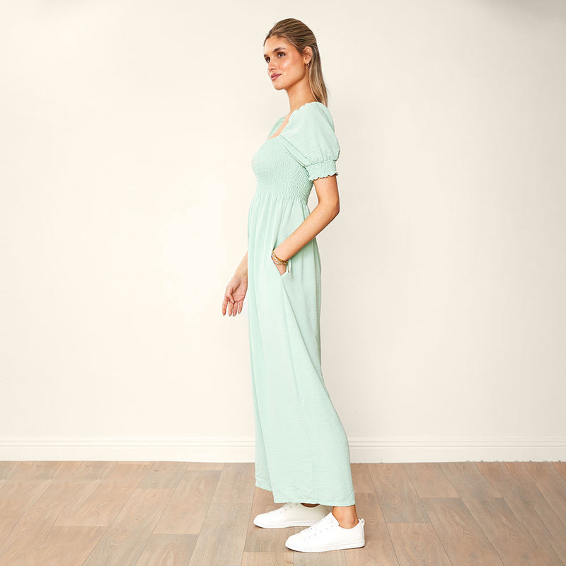 Camilla Jumpsuit (Mint)