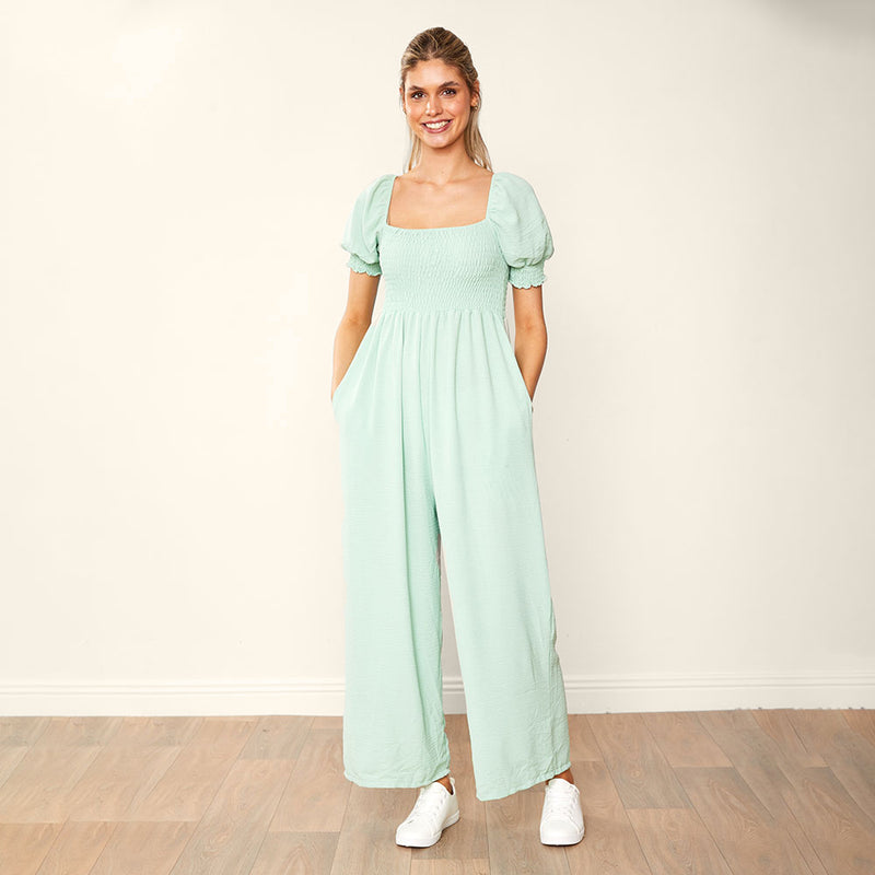 Camilla Jumpsuit (Mint)