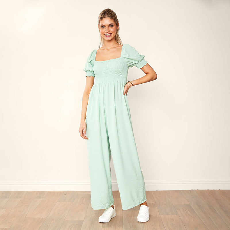 Camilla Jumpsuit (Mint)