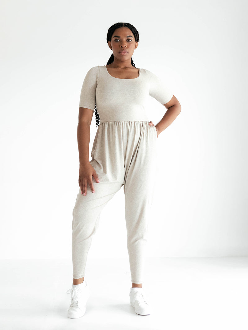 Sleeved Bōdhi Jumper, Oatmeal