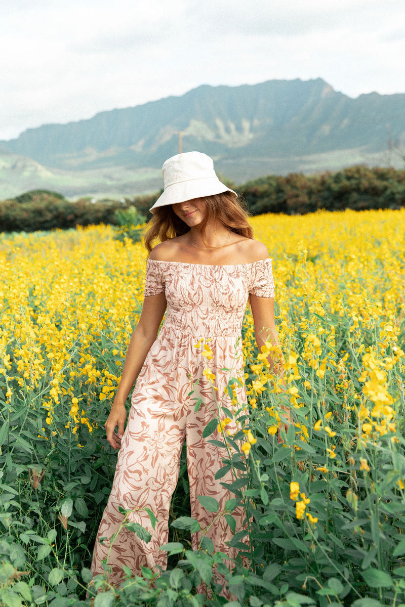 Brooklyn Jumpsuit in Sienna