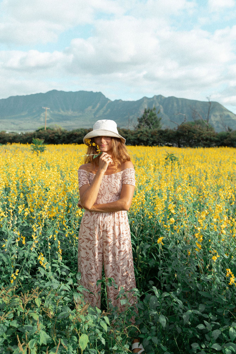 Brooklyn Jumpsuit in Sienna