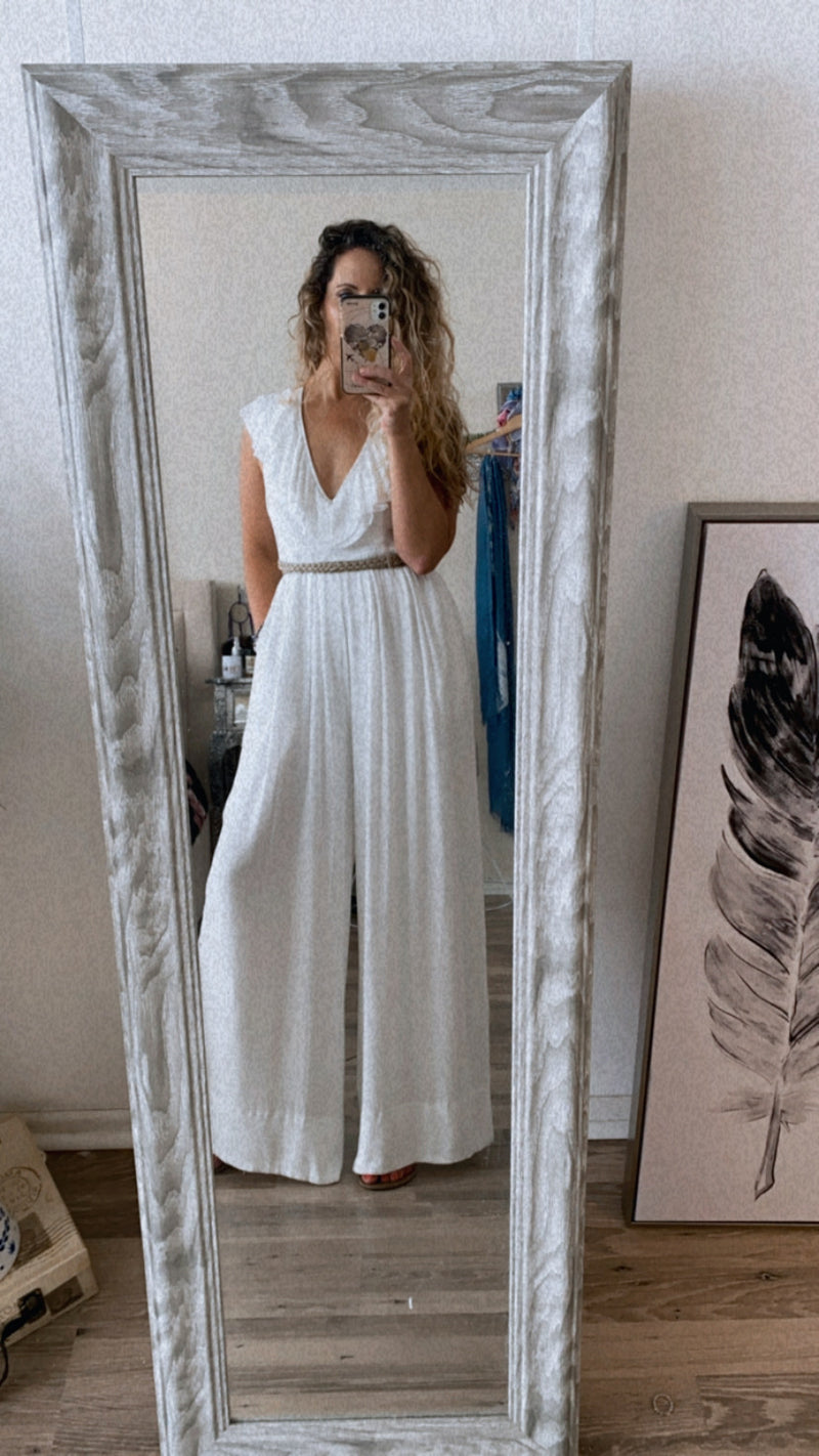 Dîner en Blanc Jumpsuit