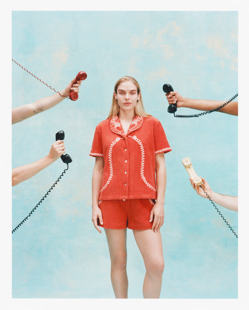'Shellphone Booty Call' Mini Shorts