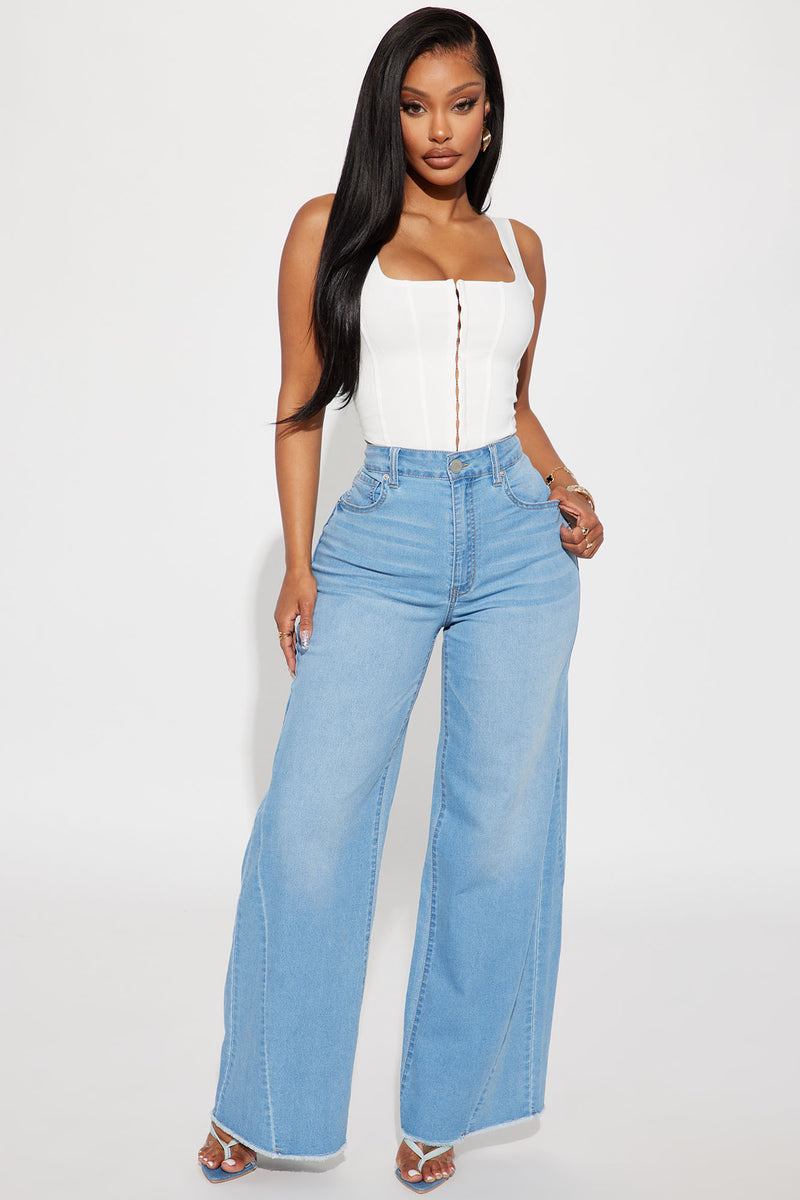Belle Corset Top - White