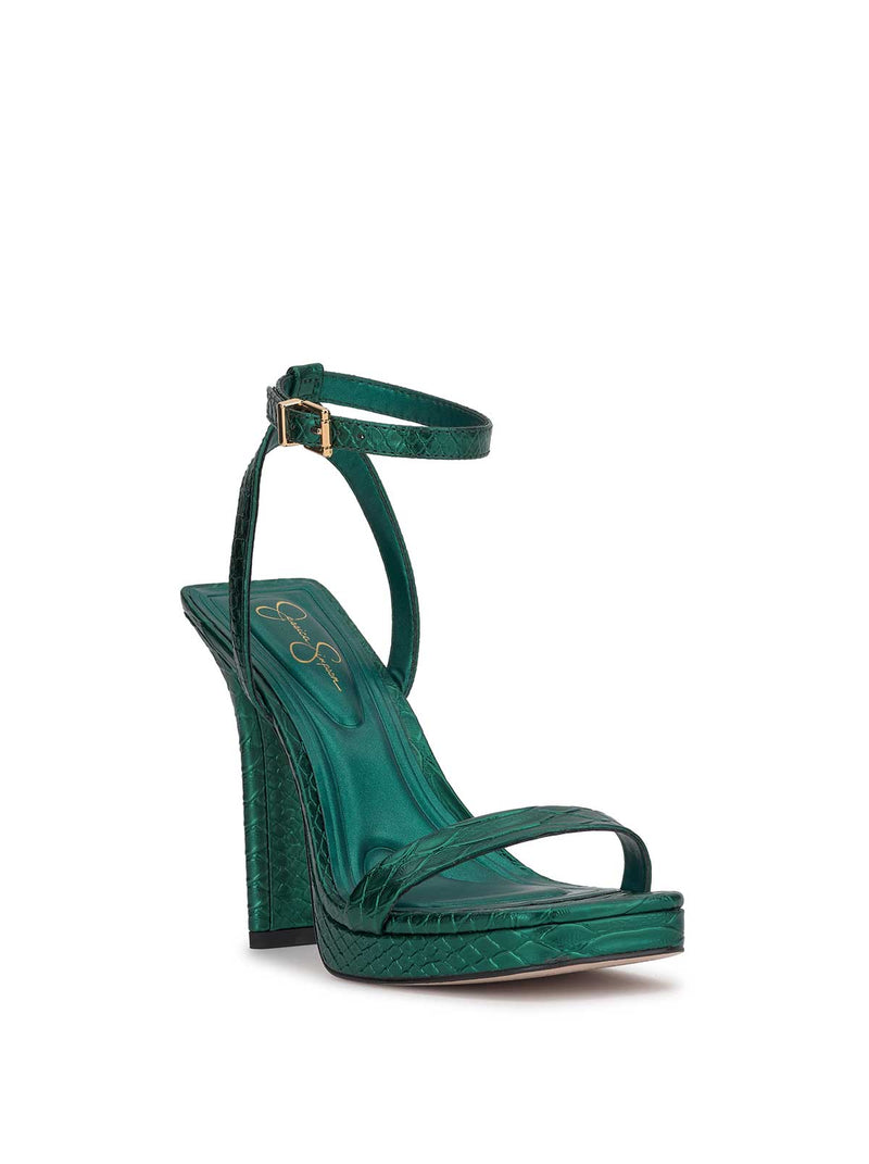 Adonia High Heel in Gem Green