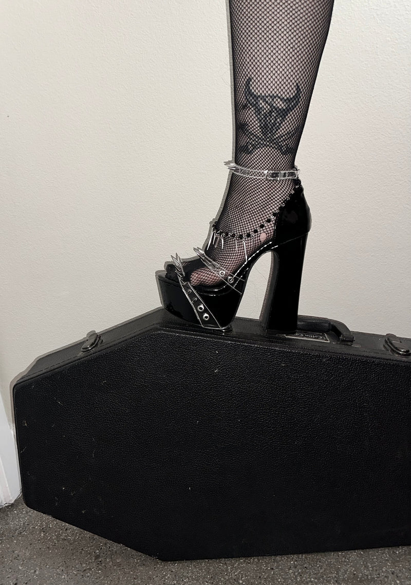 Holy Revelation Platform Heels - Spiked
