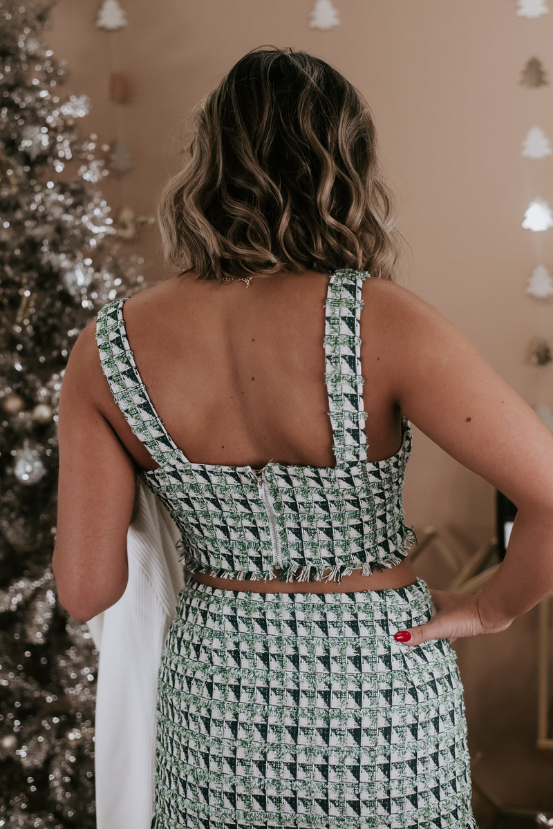 You're A Gem Corset Top, Green