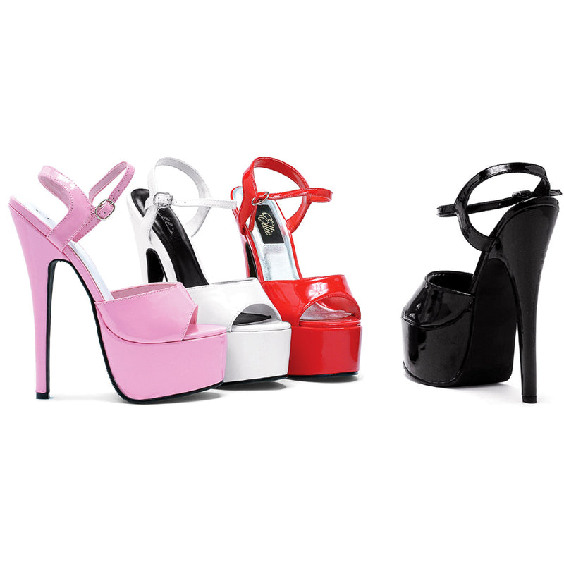 Ellie Platform Stiletto Open Toe High Heels 652/JULIET