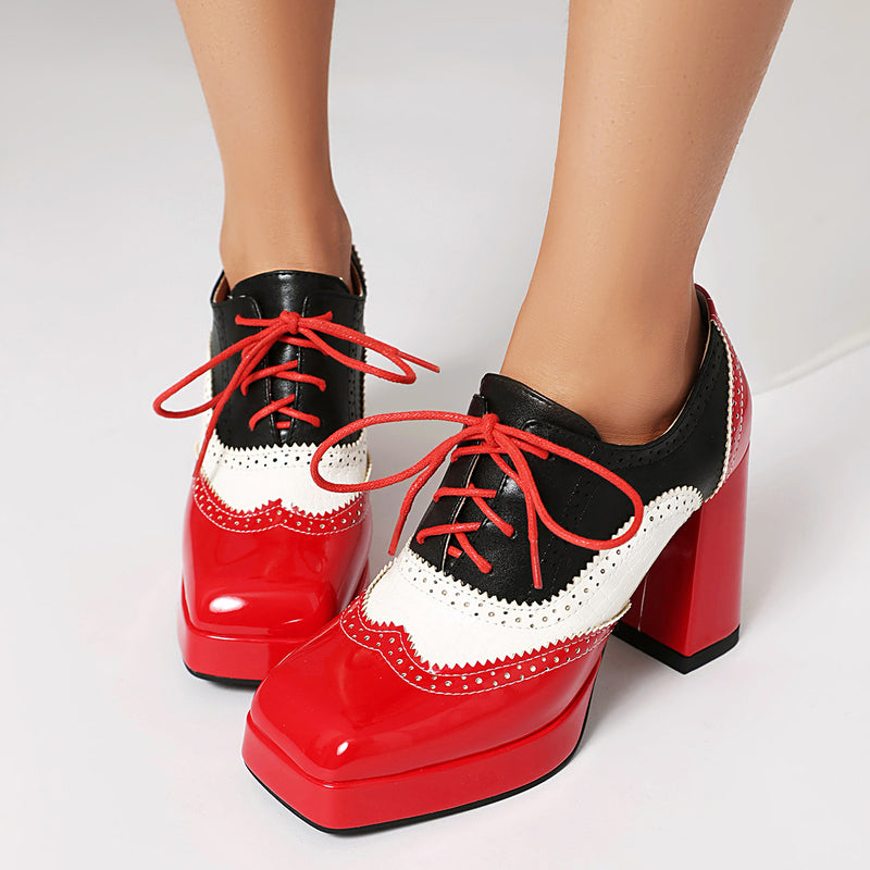 BELLA GLOSSY HEELS