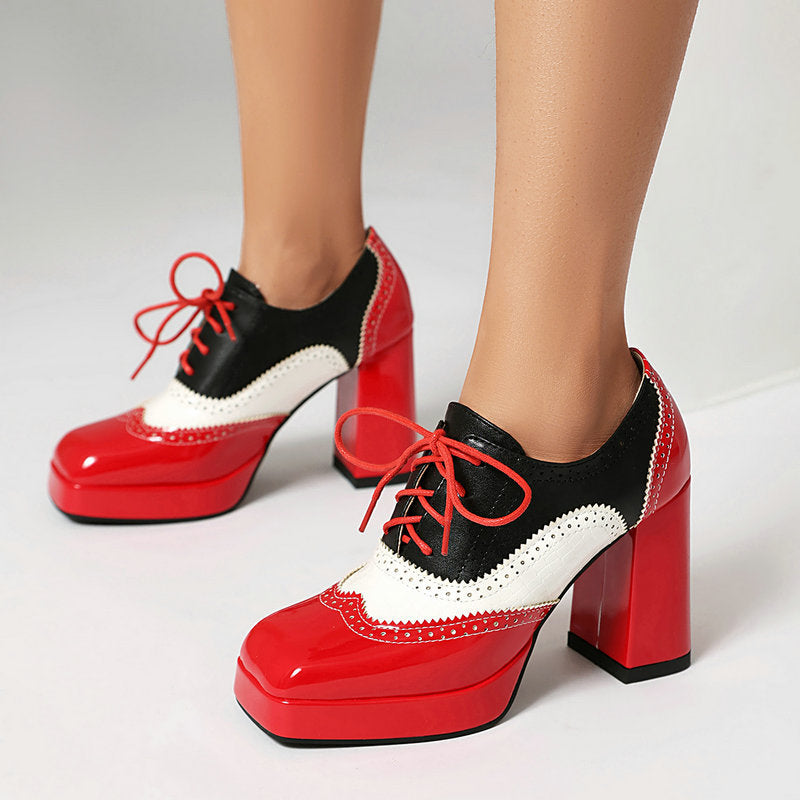 BELLA GLOSSY HEELS