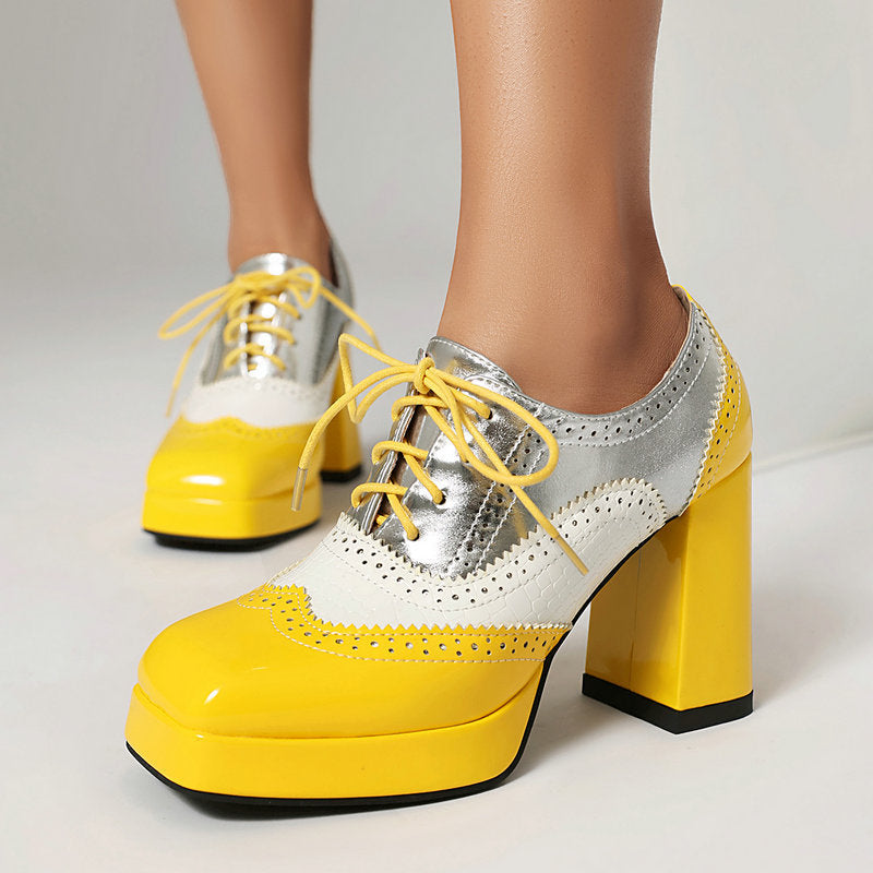 BELLA GLOSSY HEELS
