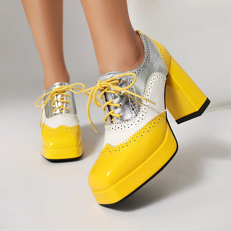 BELLA GLOSSY HEELS