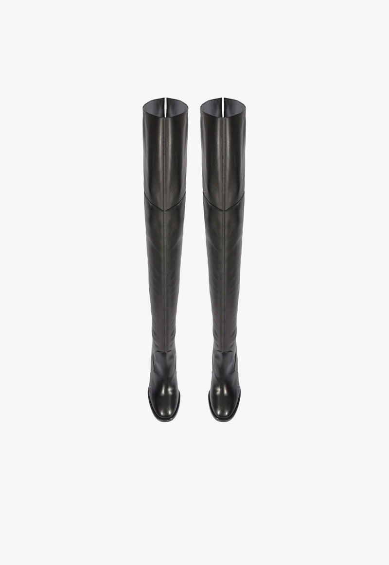 Terrance Over the Knee Block Boot