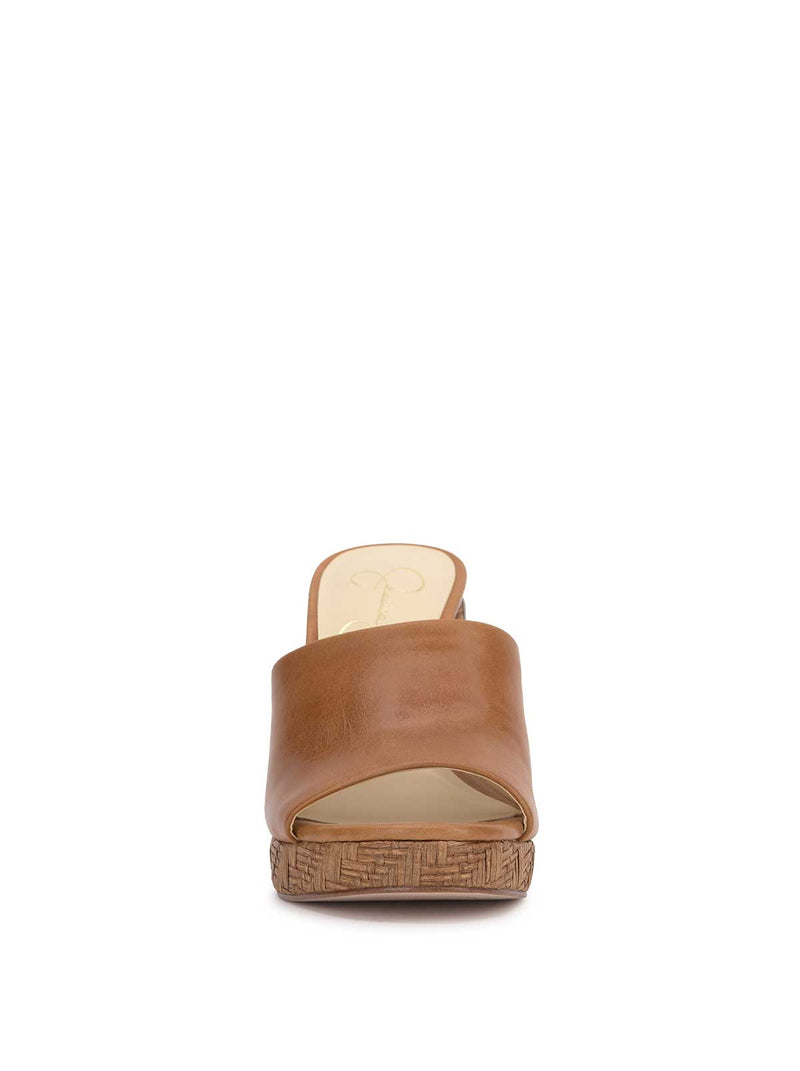 Kameena Mule Platform in Brown Sugar