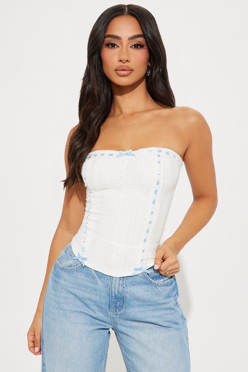 Always An Angel Corset - White