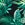 Sporti Plus SizeTropicalPalm Leaf Swim Dress