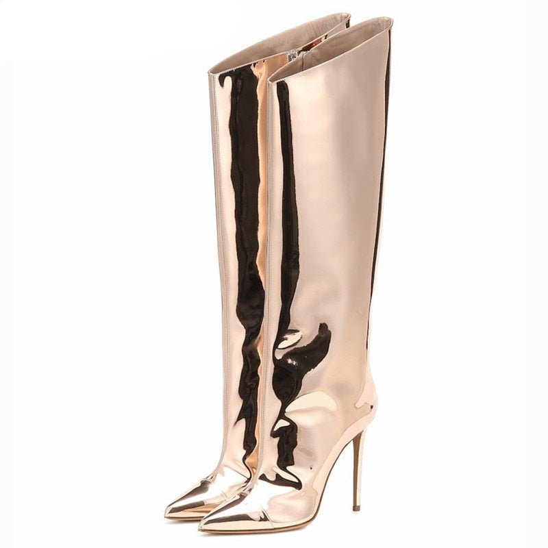 Miroir - Brilliant Drag Queen Boots - Plus size