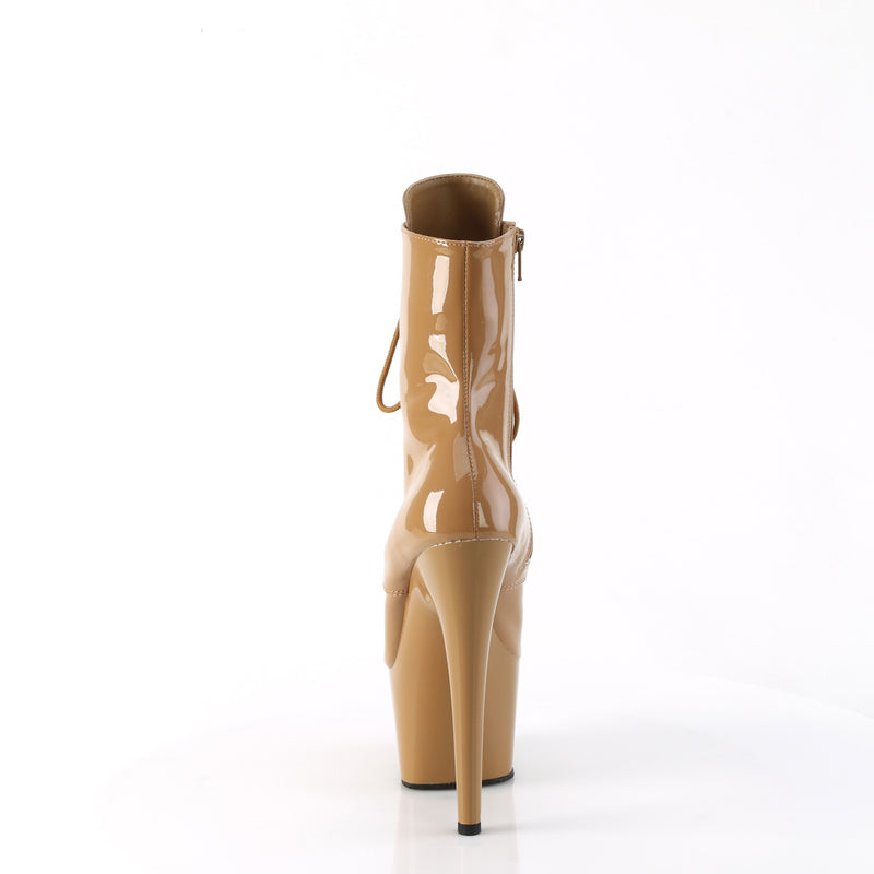 Pleaser Adore-1020 Toffee Boots