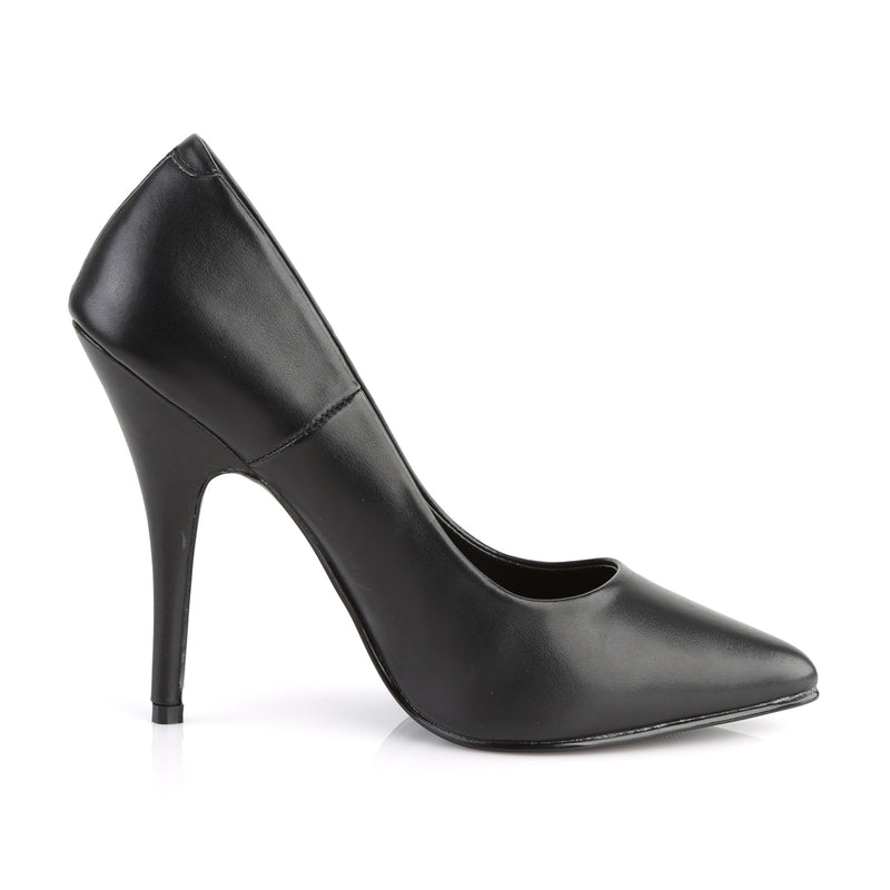 Pleaser Seduce-420 Black Matte Classic Pumps