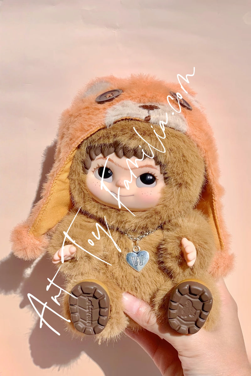 Wakuku Fuzzy Trendy Fun Party Series Plush Doll - 毛毛潮趣派对系列
