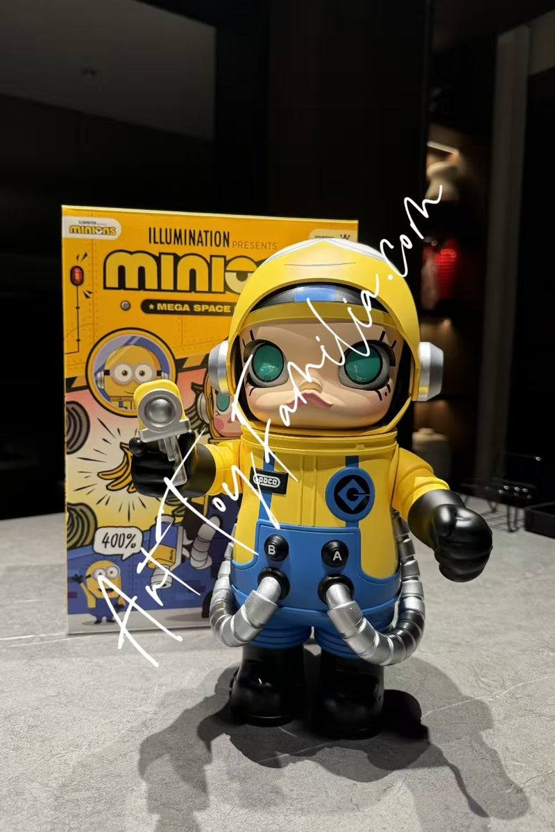 400% MEGA Space Molly 400% Minion - 小黄人400%