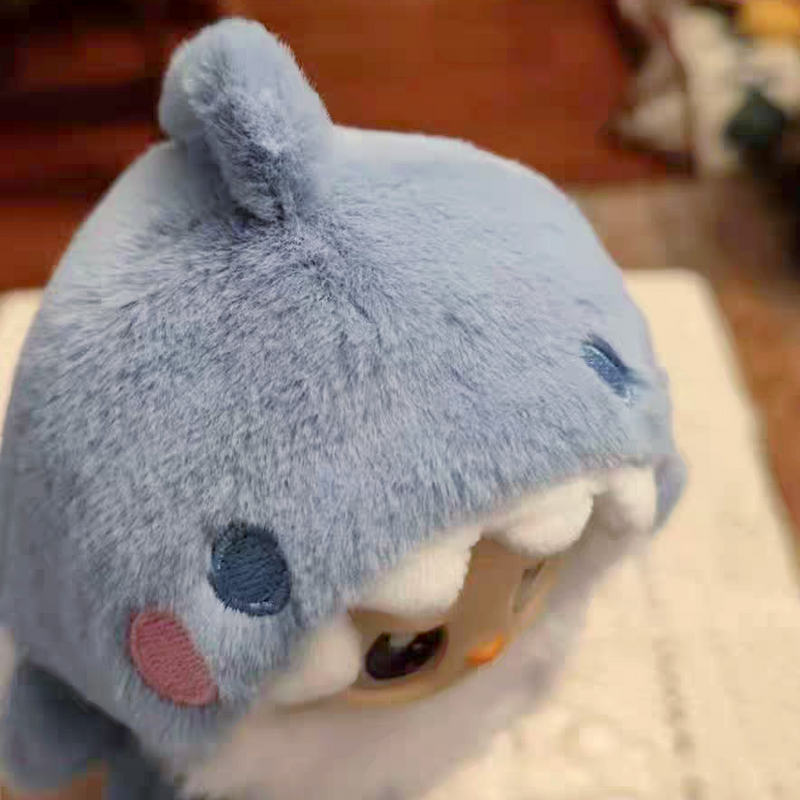 Doll Cloth Baby Blue Shark Plush Suit - 012