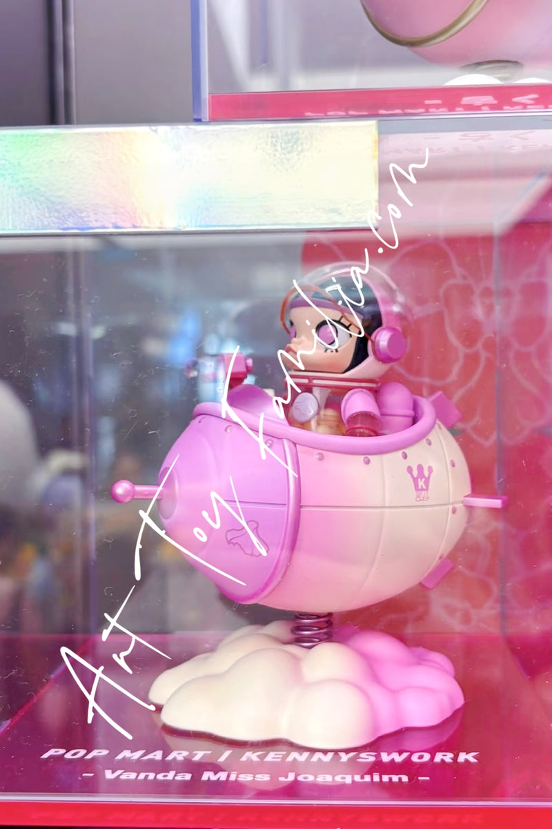 MEGA Space Molly 100% Blooming Series Vanda Miss Joaquim Figurine - 绽放系列100% 新加坡-卓锦万代兰