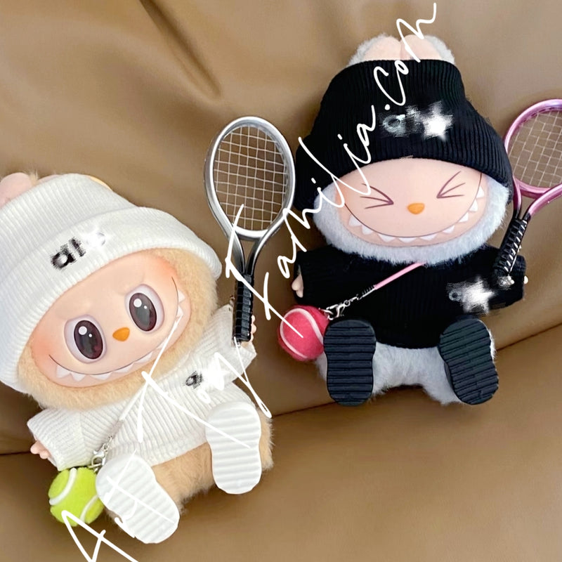 Doll Cloth Tennis Match Points Set For Labubu - 097