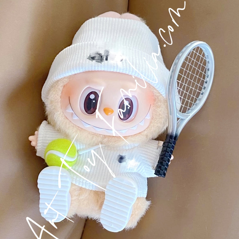 Doll Cloth Tennis Match Points Set For Labubu - 097