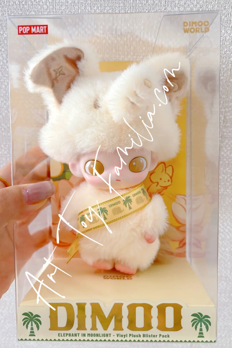Dimoo Elephant In Moonlight-Vinyl Plush Blister Pack - 小象搪胶毛绒吊卡