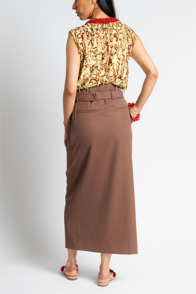 College Embellished Top