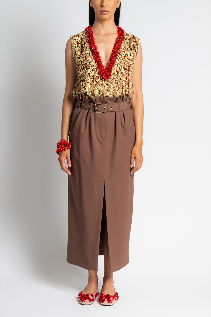 College Embellished Top