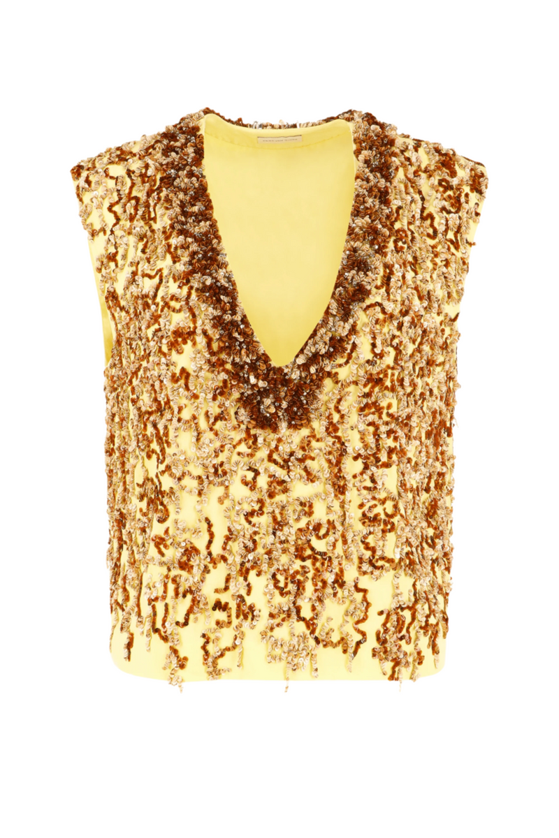 College Embellished Top