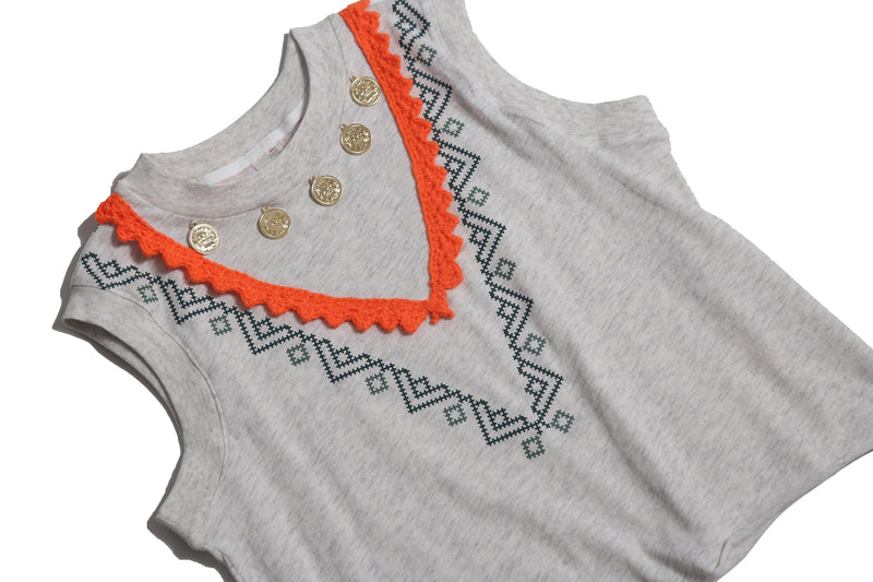 TOULA EMBELLISHED TEE