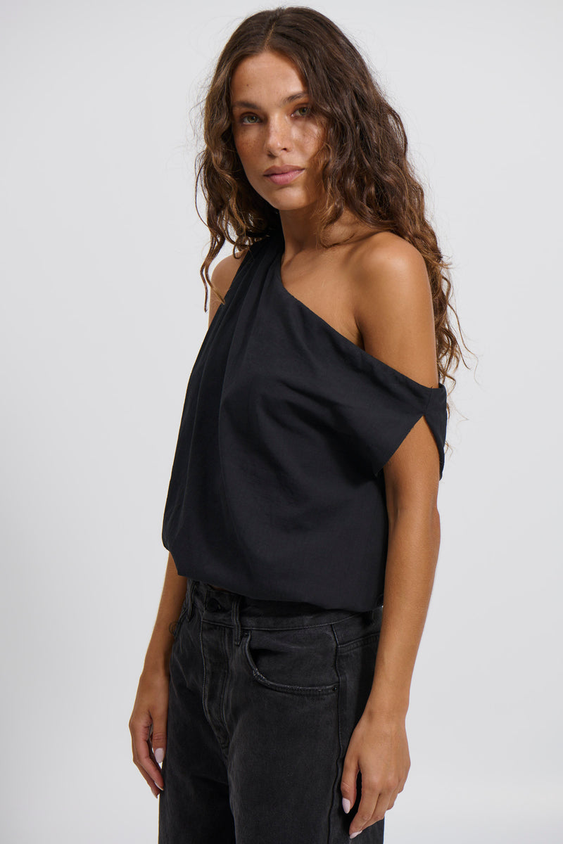 Dove Off The Shoulder Top Black