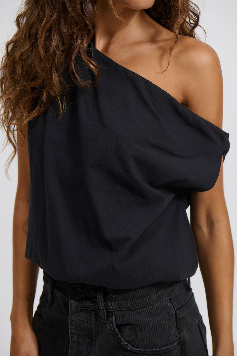 Dove Off The Shoulder Top Black