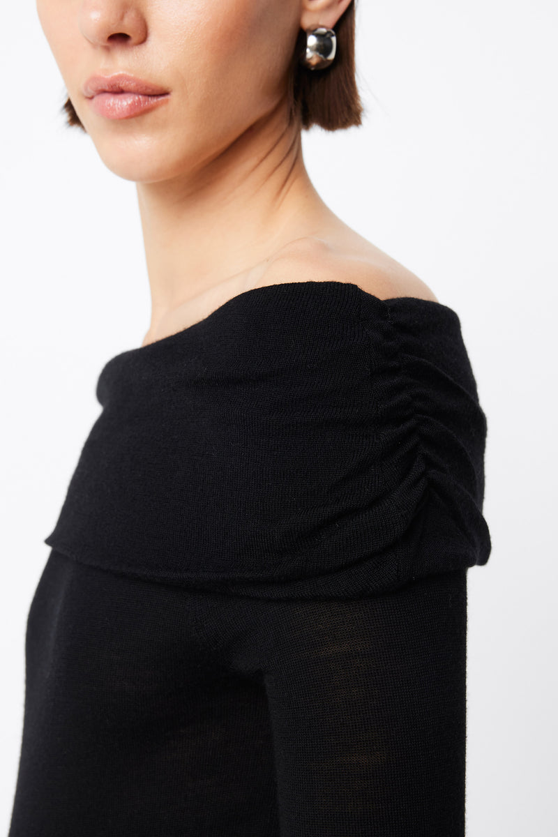 Maine Off Shoulder Merino Top