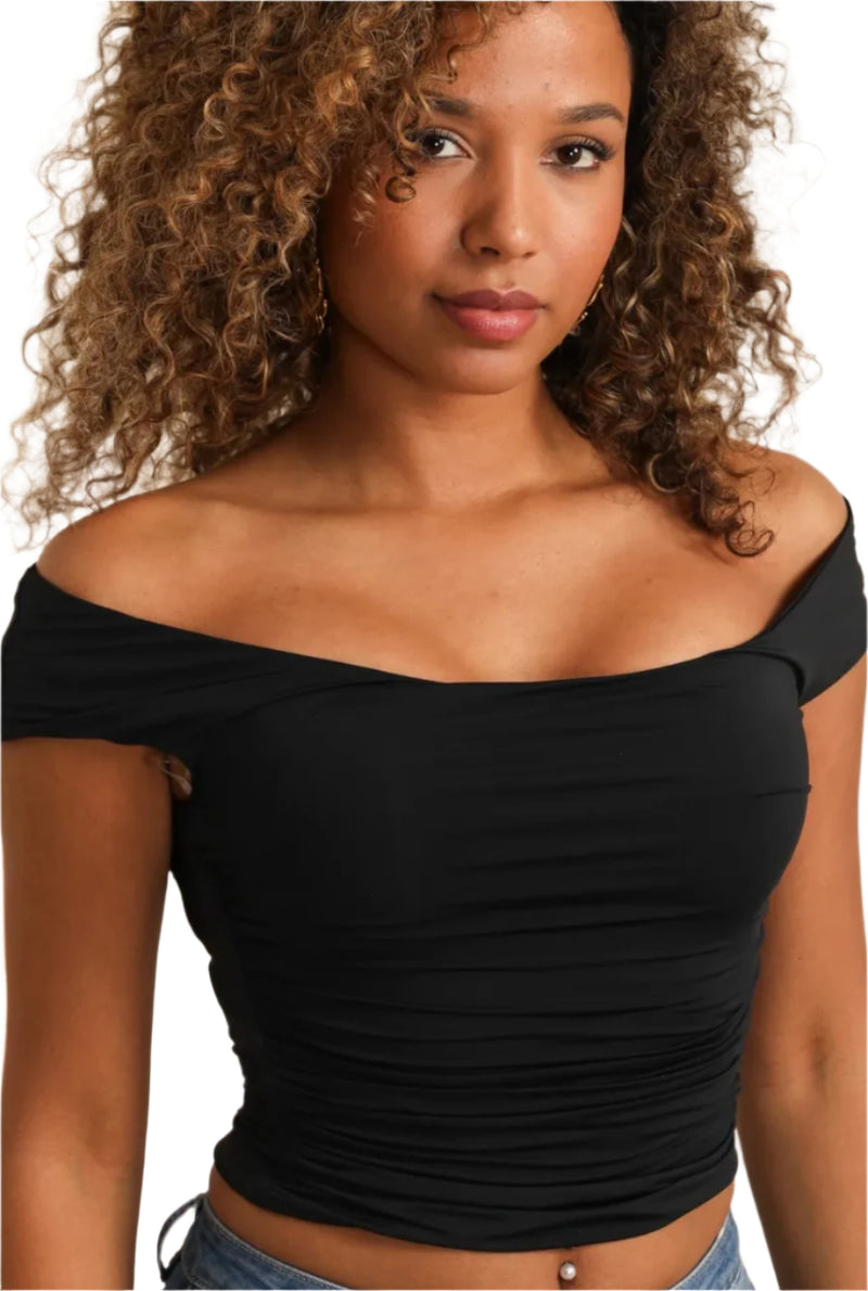 Clever Alice Carmenta Off-the-Shoulder Top