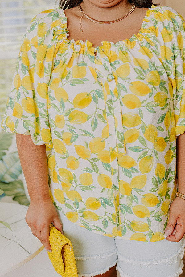 Main Squeeze Off Shoulder Top Curves