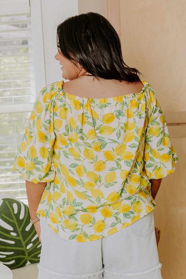 Main Squeeze Off Shoulder Top Curves