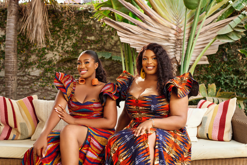 African Print Off Shoulder Crop Top/Blouse - Olanne