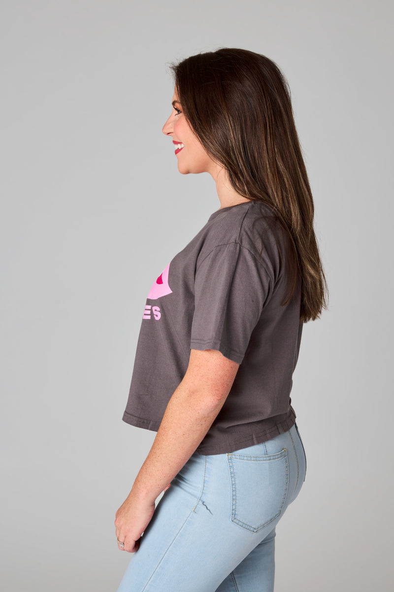 Aaron Cropped Tee - Love Bites