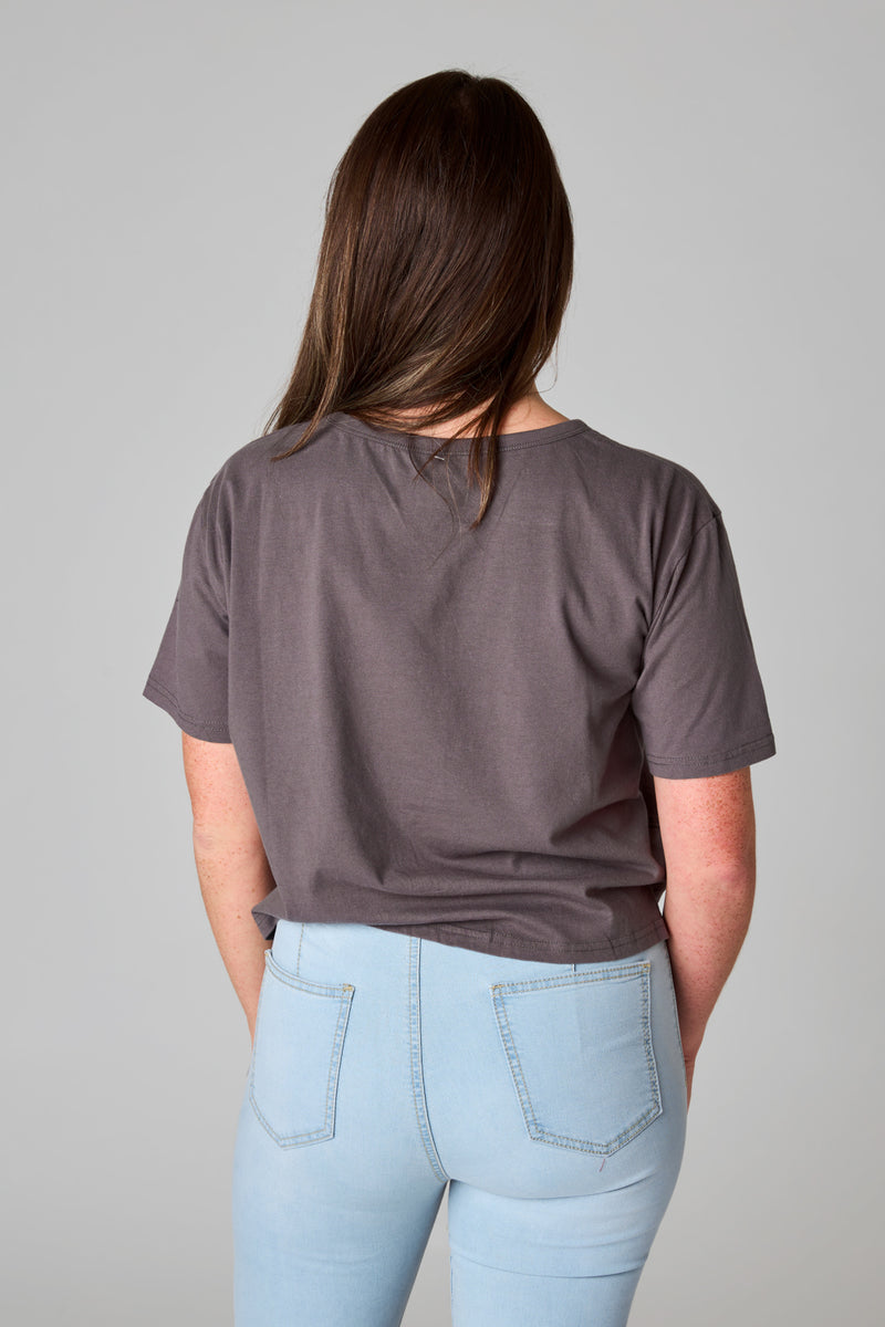 Aaron Cropped Tee - Love Bites