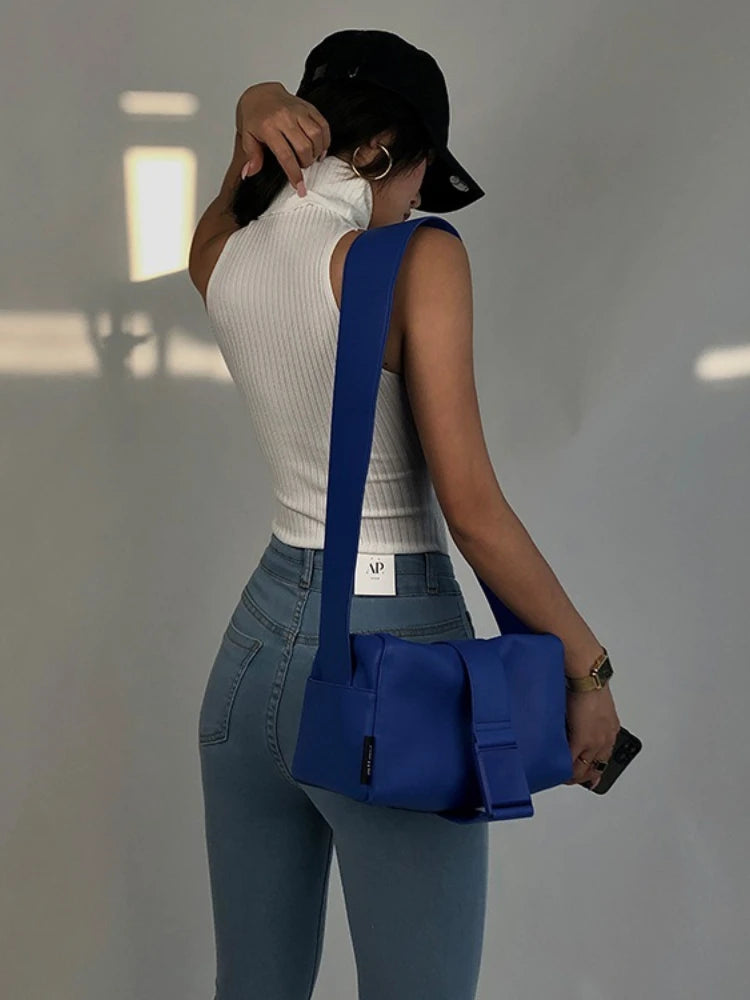Sexy Knit Turtleneck Crop Top - Backless Sleeveless Camisole for Women, Summer Casual Fashion Vest