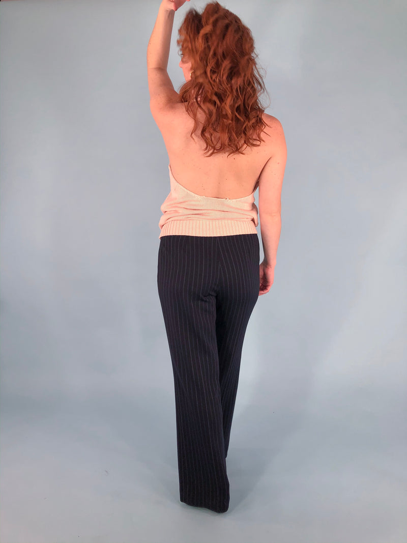 Knit Backless Turtleneck