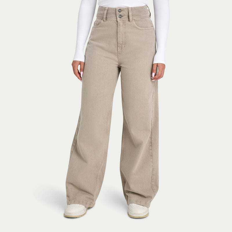 Womens Wide Leg Denim Jean